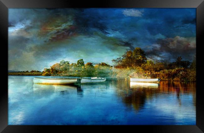 Boats Framed Print by Alan Sinclair