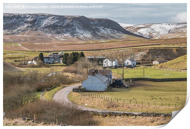 Langdon Beck, Teesdale Print by Richard Laidler