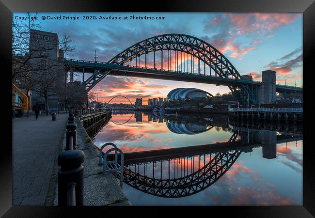 Tyne Bridge Framed Print by David Pringle
