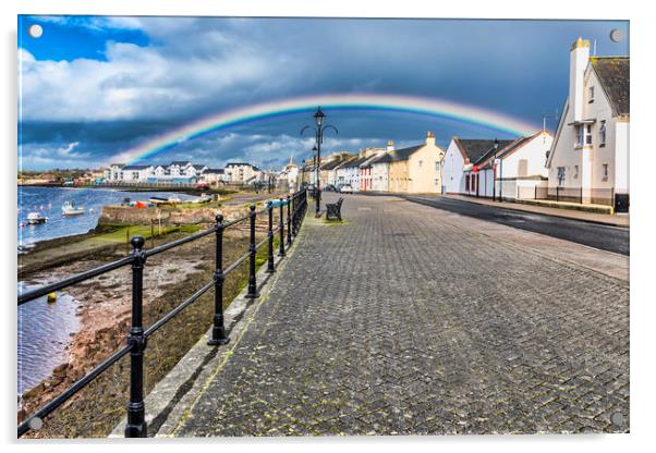Irvine Rainbow Acrylic by Valerie Paterson