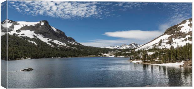 Ellery Lake Canvas Print by Ray Hill