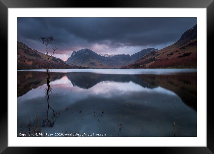 First Light Framed Mounted Print by Phil Reay