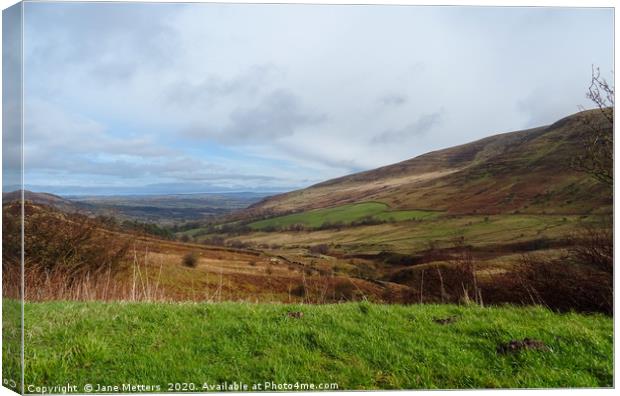 Brecon Canvas Print by Jane Metters