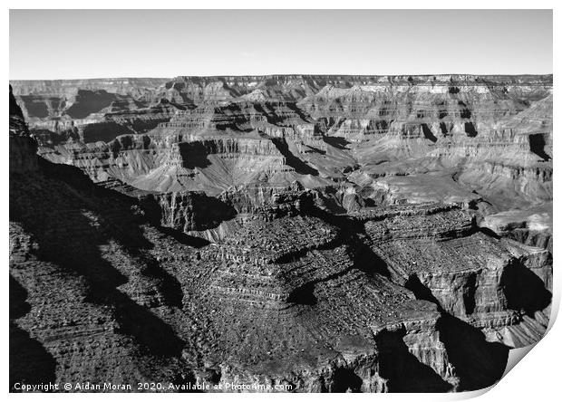 Grand Canyon View  Print by Aidan Moran