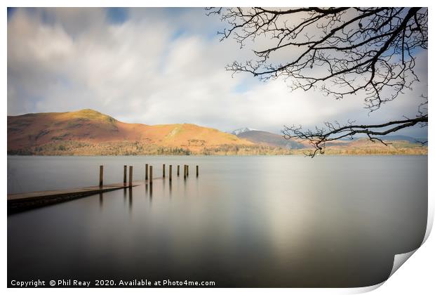 Ashness Jetty Print by Phil Reay