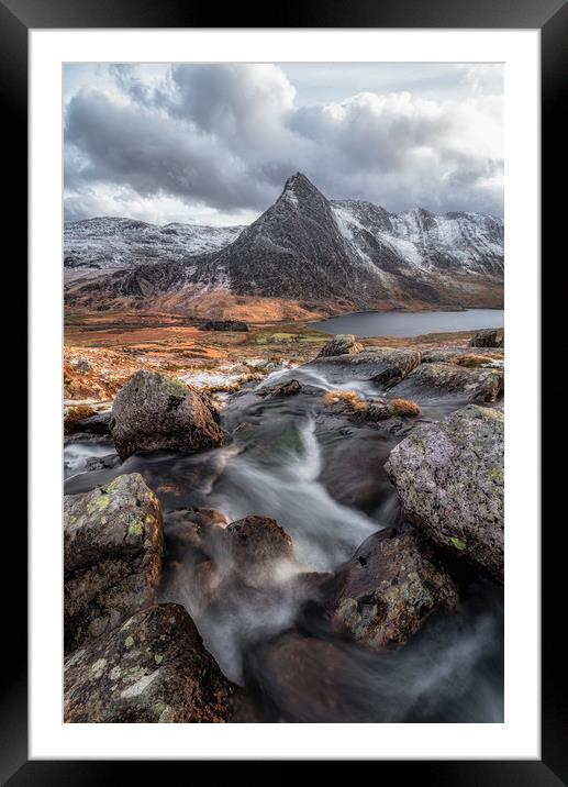 Tryfan Framed Mounted Print by Paul Andrews