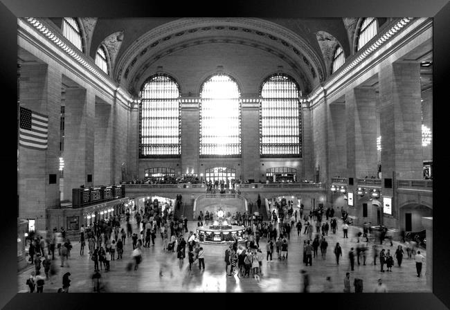 Grand Central Station New York Framed Print by Karen Slade