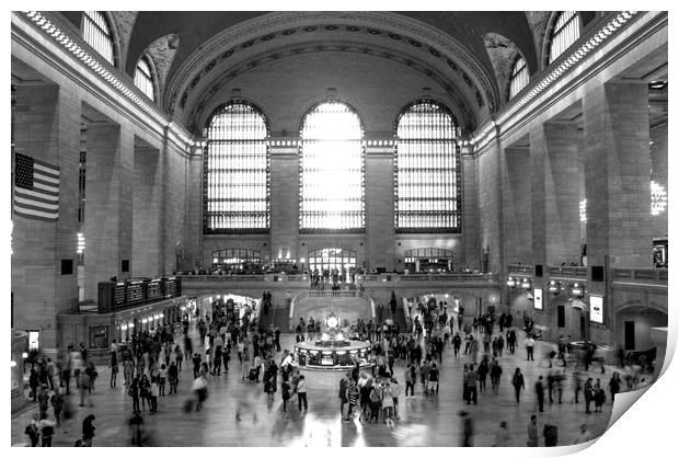 Grand Central Station New York Print by Karen Slade