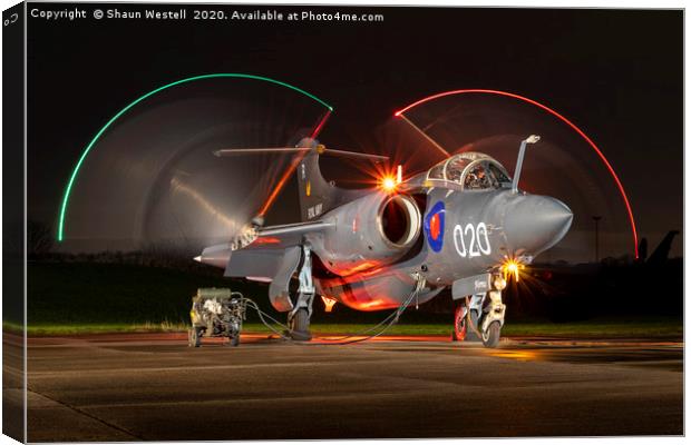 Navy Buccaneer Canvas Print by Shaun Westell
