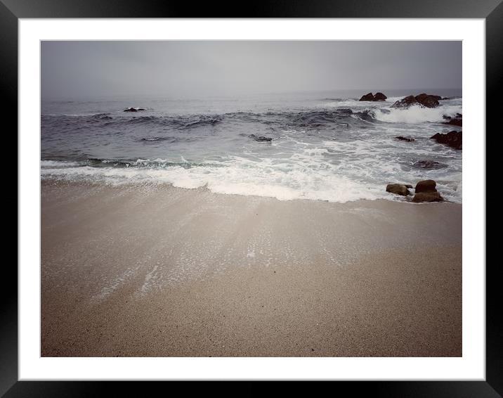 Atlantic ocean, Portugal Framed Mounted Print by Larisa Siverina