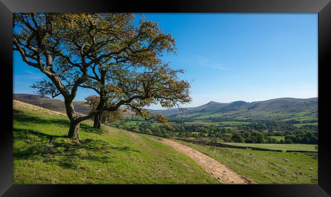 Vale of Edale, Peak District, Derbshire Framed Print by Andrew Kearton