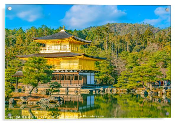 Kinkakuji Golden Pavilion, Kyoto, Japan Acrylic by Daniel Ferreira-Leite