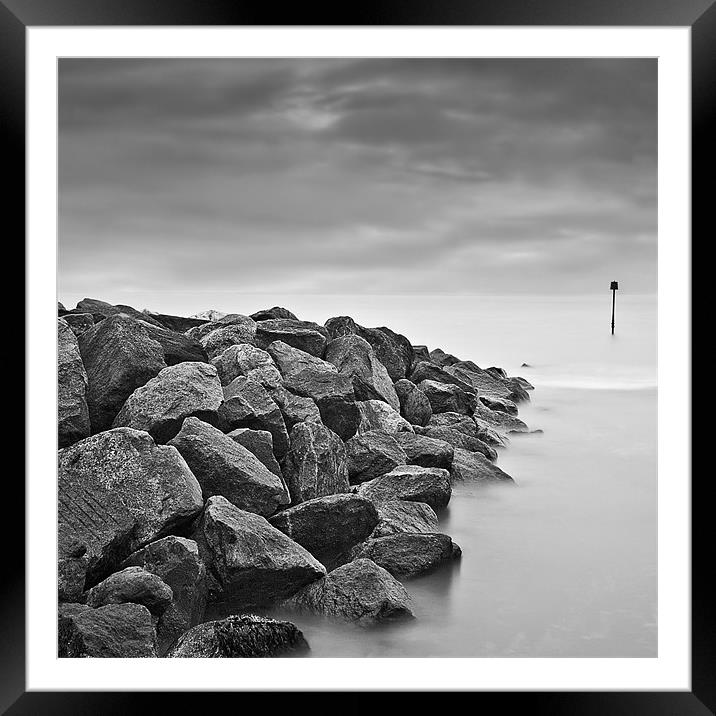 Calm Waters Framed Mounted Print by Alice Gosling