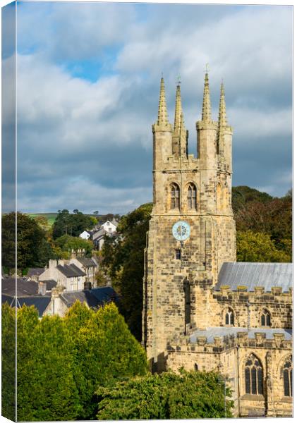 Cathedral of the Peak, Tidewell, Derbyshire Canvas Print by Andrew Kearton