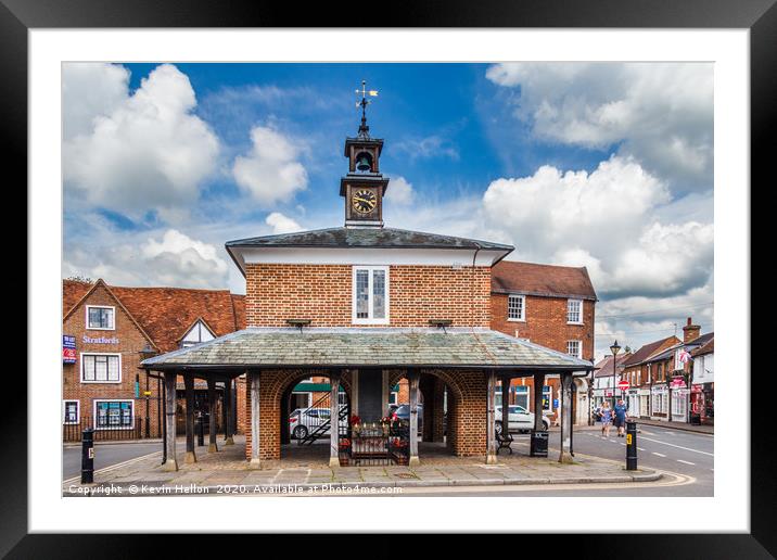 The Market House Framed Mounted Print by Kevin Hellon