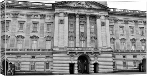 Buckingham Palace in London, residence and adminis Canvas Print by M. J. Photography