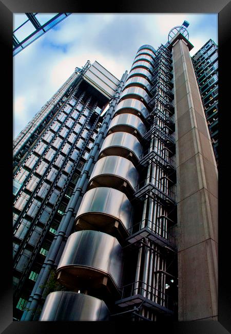 Lloyds Building City of London Framed Print by Andy Evans Photos