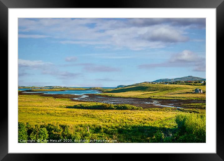 Pool Roag Framed Mounted Print by Colin Metcalf