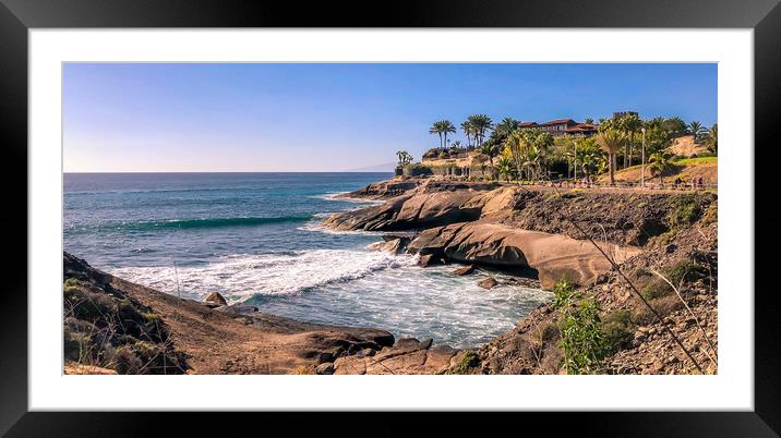Such a pretty bay Framed Mounted Print by Naylor's Photography