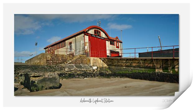 Arbroath Lifeboat Station Print by JC studios LRPS ARPS