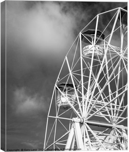 Big wheel at Southend Canvas Print by Gary Lane