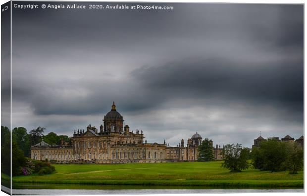 Castle Howard Canvas Print by Angela Wallace