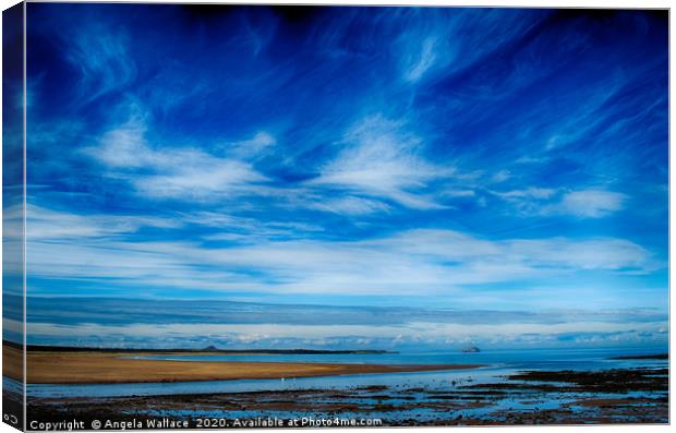 Belhaven Bay Canvas Print by Angela Wallace