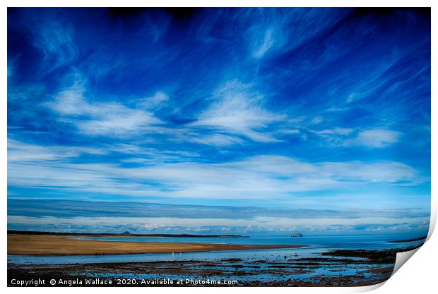 Belhaven Bay Print by Angela Wallace