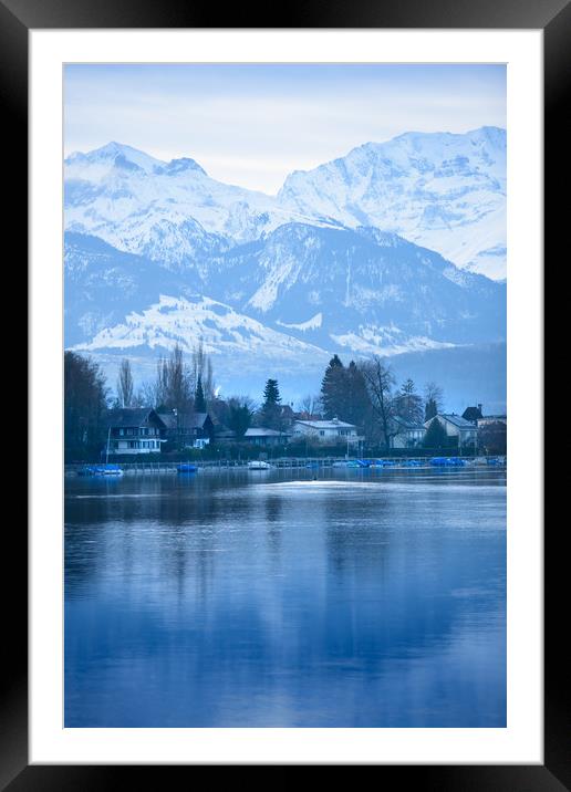 Swiss Alps  Framed Mounted Print by Svetlana Sewell