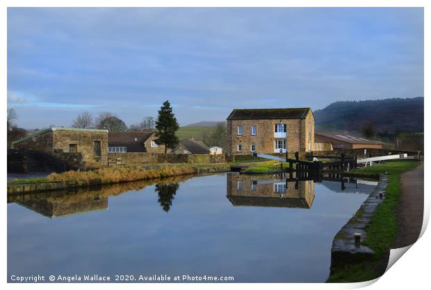 Lock Keepers House Print by Angela Wallace