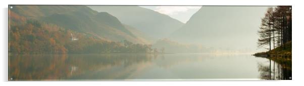 Buttermere, Lake Distict Acrylic by Andrew Sharpe