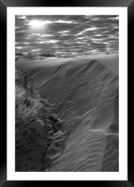 The path to the beach Framed Mounted Print by Keith Thorburn EFIAP/b