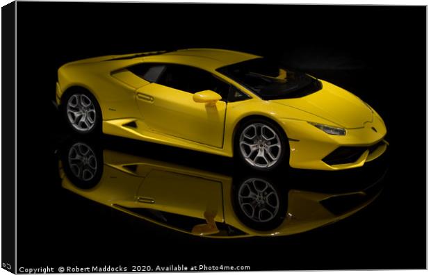 Lamborghini Huracan Canvas Print by Robert Maddocks