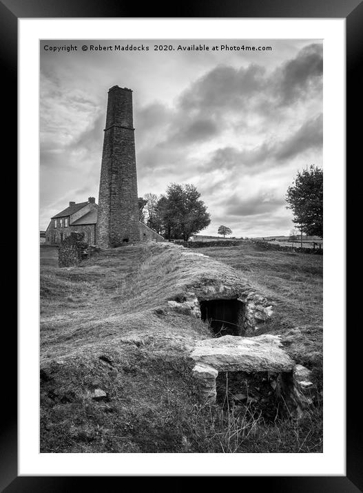 Magpie Mine Framed Mounted Print by Robert Maddocks