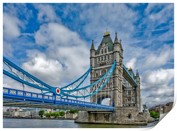 Tower Bridge, London Print by Andrew Sharpe