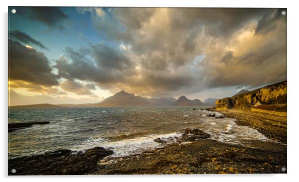 Elgol, Isles of Skye, Scotland Acrylic by Andrew Sharpe