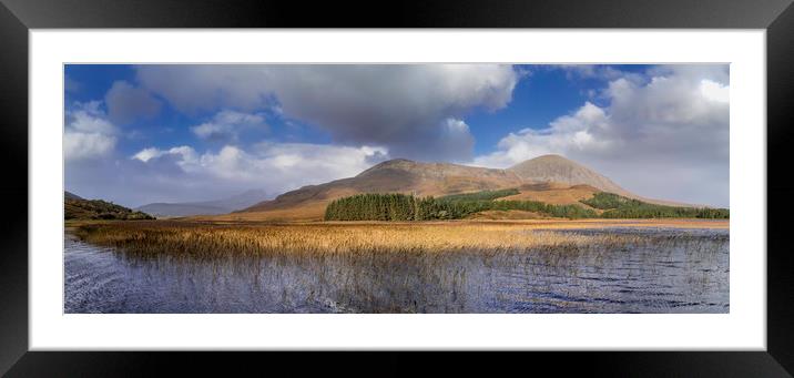 Loch Cill Chriosd, Isle of Skye, Scotland Framed Mounted Print by Andrew Sharpe