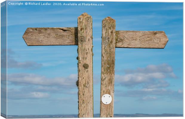 Which Way? Canvas Print by Richard Laidler