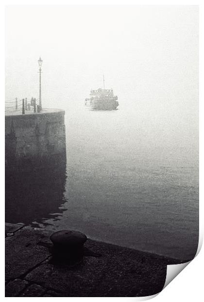 Mersey Ferry Print by Victor Burnside