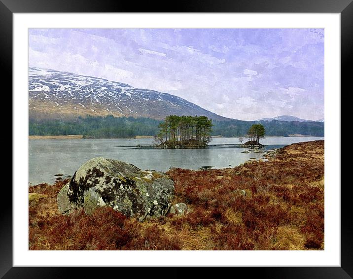 CORROUR SCOTLAND  Framed Mounted Print by dale rys (LP)