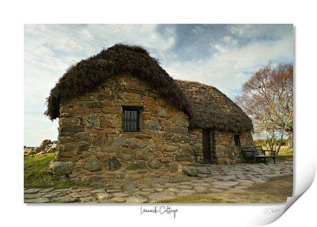 Culloden Battlefield lies Leanach cottage Print by JC studios LRPS ARPS