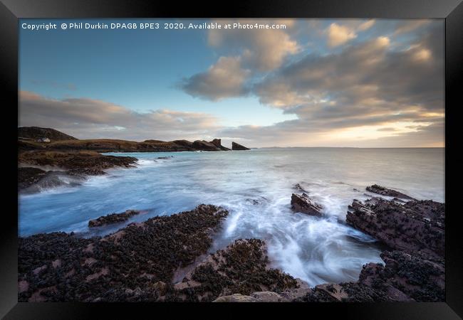 Split Rock - Assynt - Scotland Framed Print by Phil Durkin DPAGB BPE4