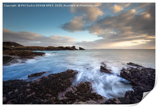 Split Rock - Assynt - Scotland Print by Phil Durkin DPAGB BPE4