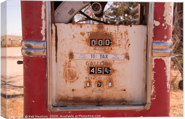 Fill er Up Canvas Print by Rob Hawkins