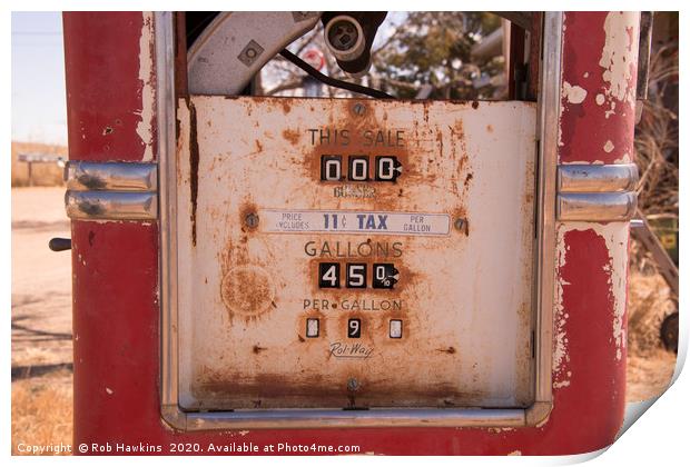 Fill er Up Print by Rob Hawkins