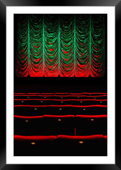 Bowness Theatre Framed Mounted Print by Maggie McCall