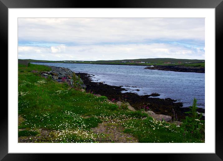 Mooa Geo and Kirkness  Framed Mounted Print by Steven Watson