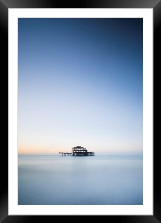 Tranquil dawn Framed Mounted Print by mark leader