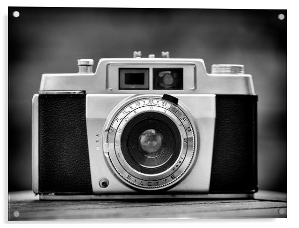 Vintage Camera Acrylic by Jonathan Thirkell