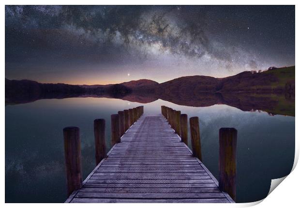 Coniston Nights Print by David Neighbour